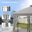 3m x 3m Steel Patio Gazebo