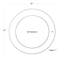 Chantal Round Wall Mirror