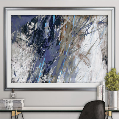 " Blue Noise I " Painting Print