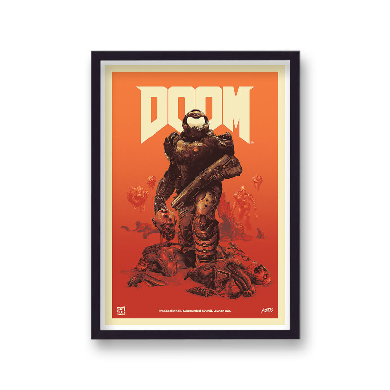 Doom Reimagined Movie Poster - Single Picture Frame Print