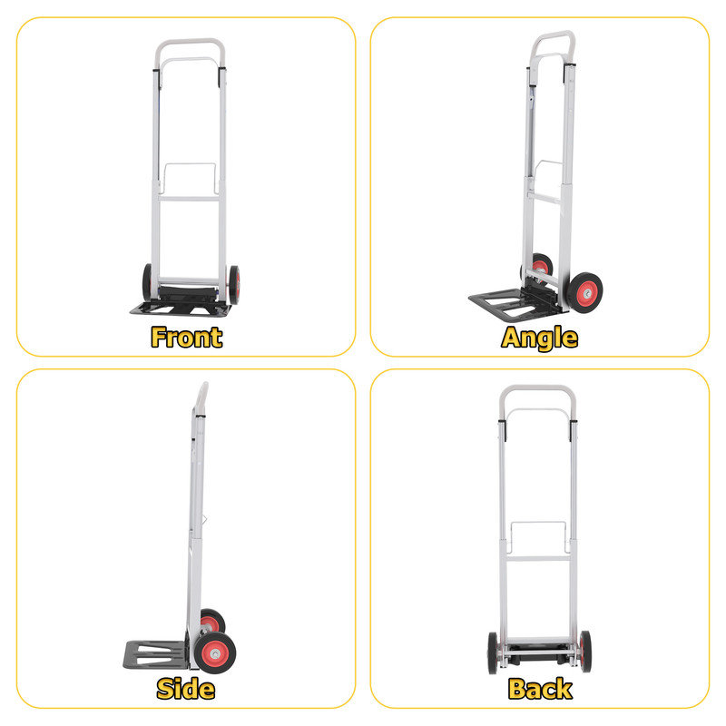 Diable pliable en aluminium - Chariot pliable robuste