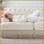 Canapé modulaire en L avec repose-pieds Chesterfield-1362351763