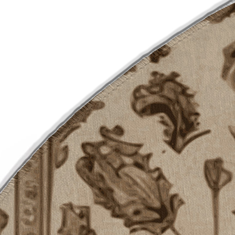 Tapis intérieur et extérieur Tabriz, Rond 5 pi