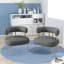 Upholstered Barrel Chair-188676978