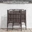 Chaise pliante 2 pièces à installation instantanée, sans assemblage requis, capacité de 350 lb, résistante à la rouille et anti-taches pour balcon / jardin-1788559141