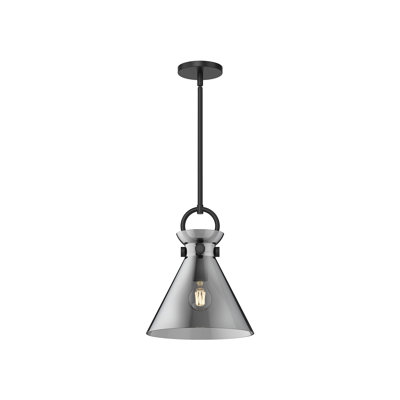 Luminaire suspendu conique à 1 lumière Tiney