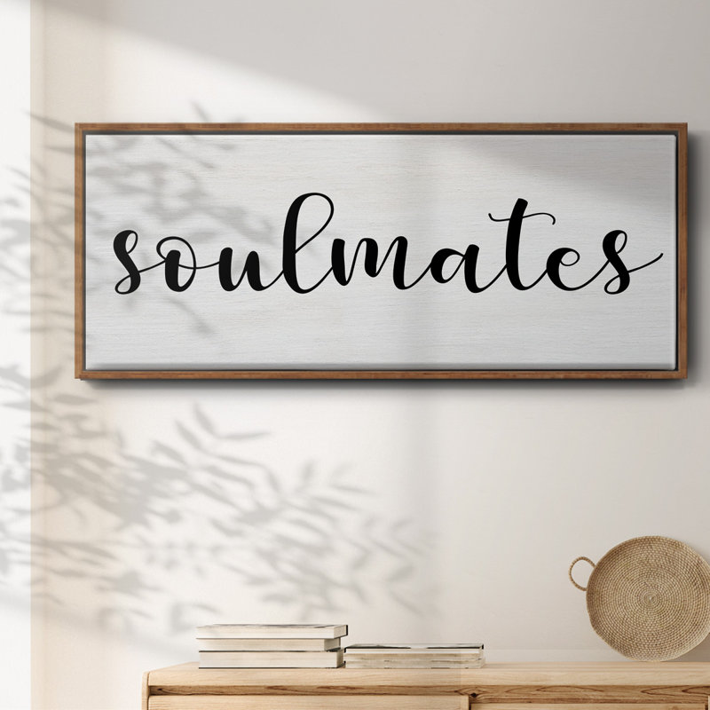 Soulmates- Framed Canvas