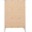 Table de chevet transitionnelle blanche polyvalente-525621104