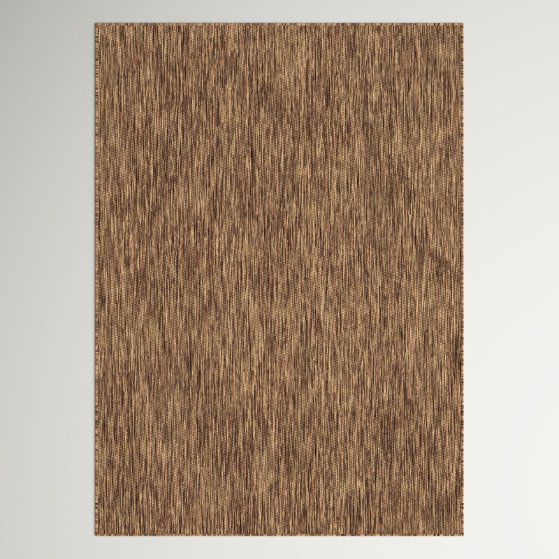 Iyana Indoor/Outdoor Flatweave Area Rug, Rectangle 5'3" x 7'3"