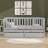 Wooden Daybed Featuring Fence-Style Guardrails And Two Built-In Drawers-144253082-144253076