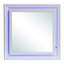 Miroir Lorana G6590-m22, champagne argenté-1964906364