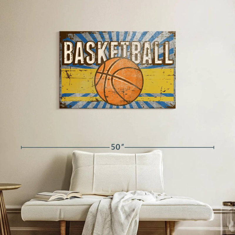 Basketball classique, H 24 po x l 36 po