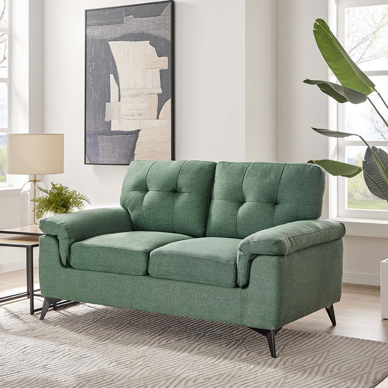 Klaz 2 Seater Sofa, Green