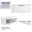 Ensemble de meuble-lavabo simple 48 po avec plateau en résine Habrough-127374734-127374735