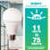 75-Watt Equivalent A19 Dimmable LED Light Bulb, 5000K Daylight, 8-pack