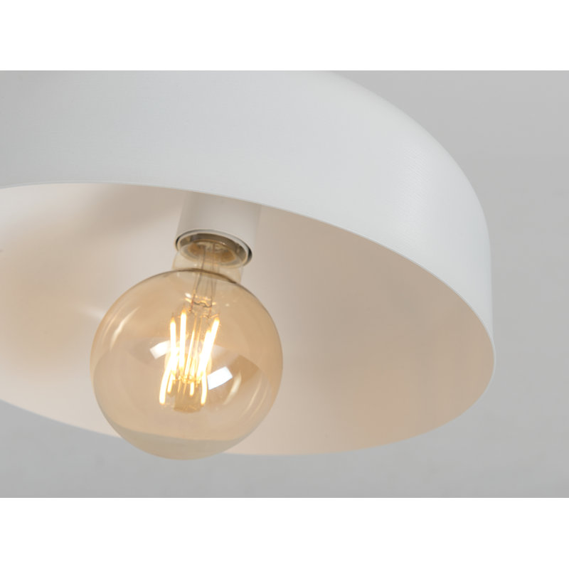 Allan 1 - Light Single Pendant, White