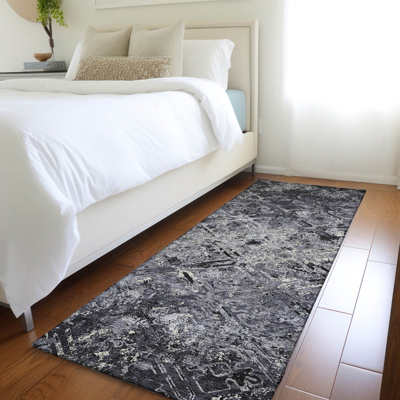  Mahaney Indoor/Outdoor Area Rug with Non-Slip Backing, Runner 2'3" x 7'6"