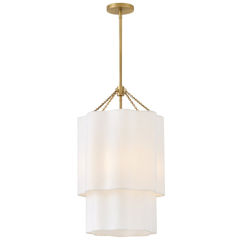 Gwen 4 - Light Pendant, Lacquered Brass