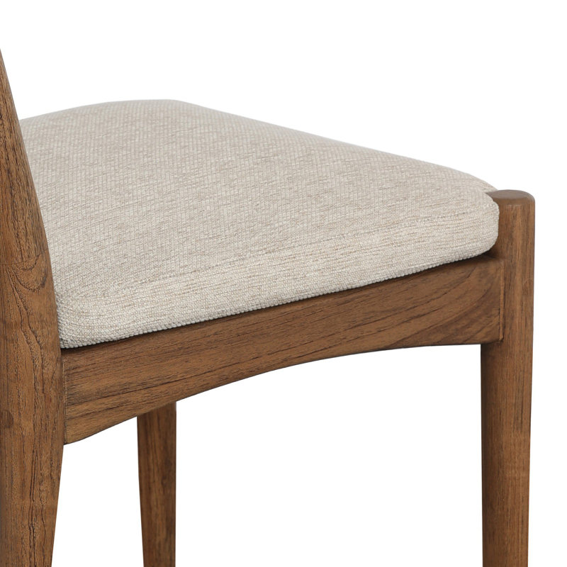 HADDON Outdoor Teak Dining Side Chair