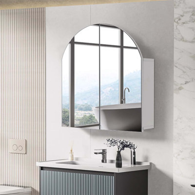 Aaleeyah Wall Mounted Required Bathroom Cabinet