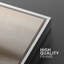 «Warm Neutral Beige Soft», paysage abstrait, ensemble de décorations murales encadrées pour chambre principale, reproduction d'art 2 pièces-898678184-898678183