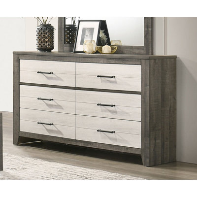Beige Gray Wood Dressers & Chests You'll Love | Wayfair