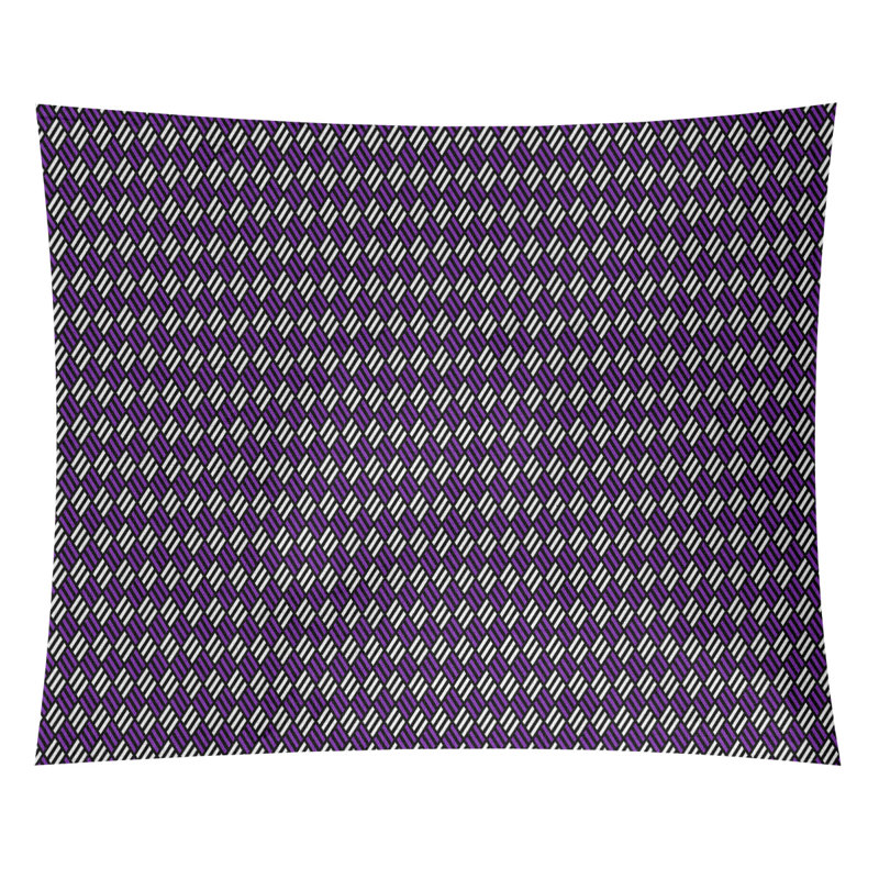 Tapisserie «Avicia Stripe Diamonds» par Katelyn Elizabeth, H 91 po x l 107,5 po, Intérieur