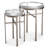 Hoxton Glass Top Nesting Tables