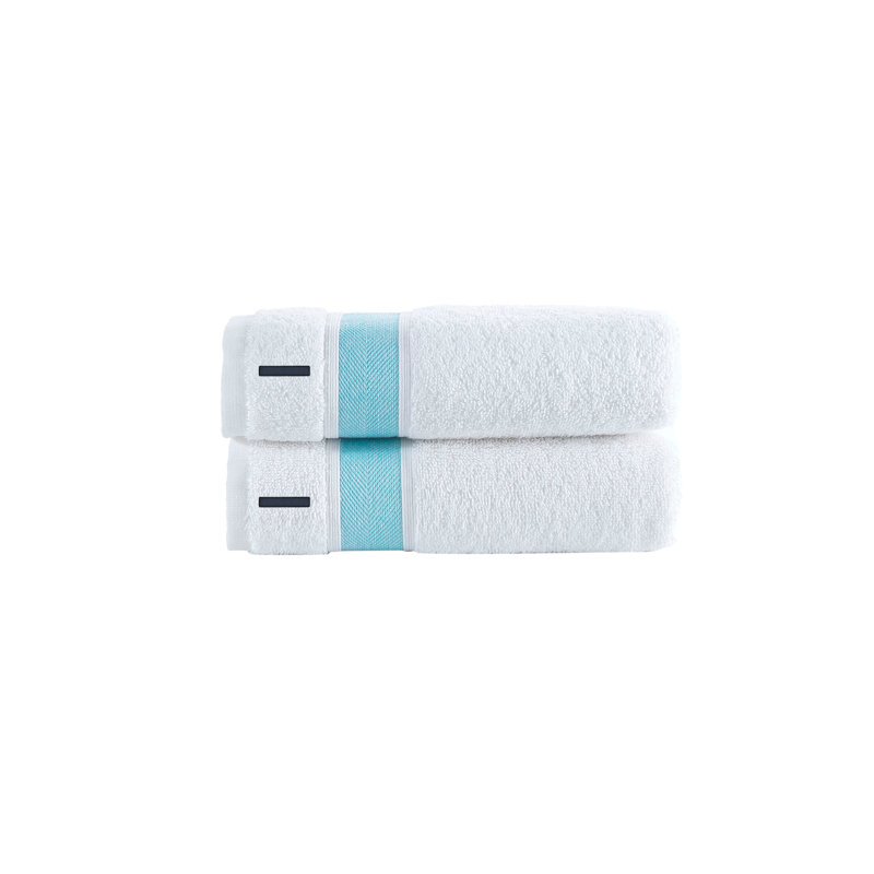 Dieter 2 pcs Hand Towels, I, Sea Glass, Hand Towels - 2 Pack