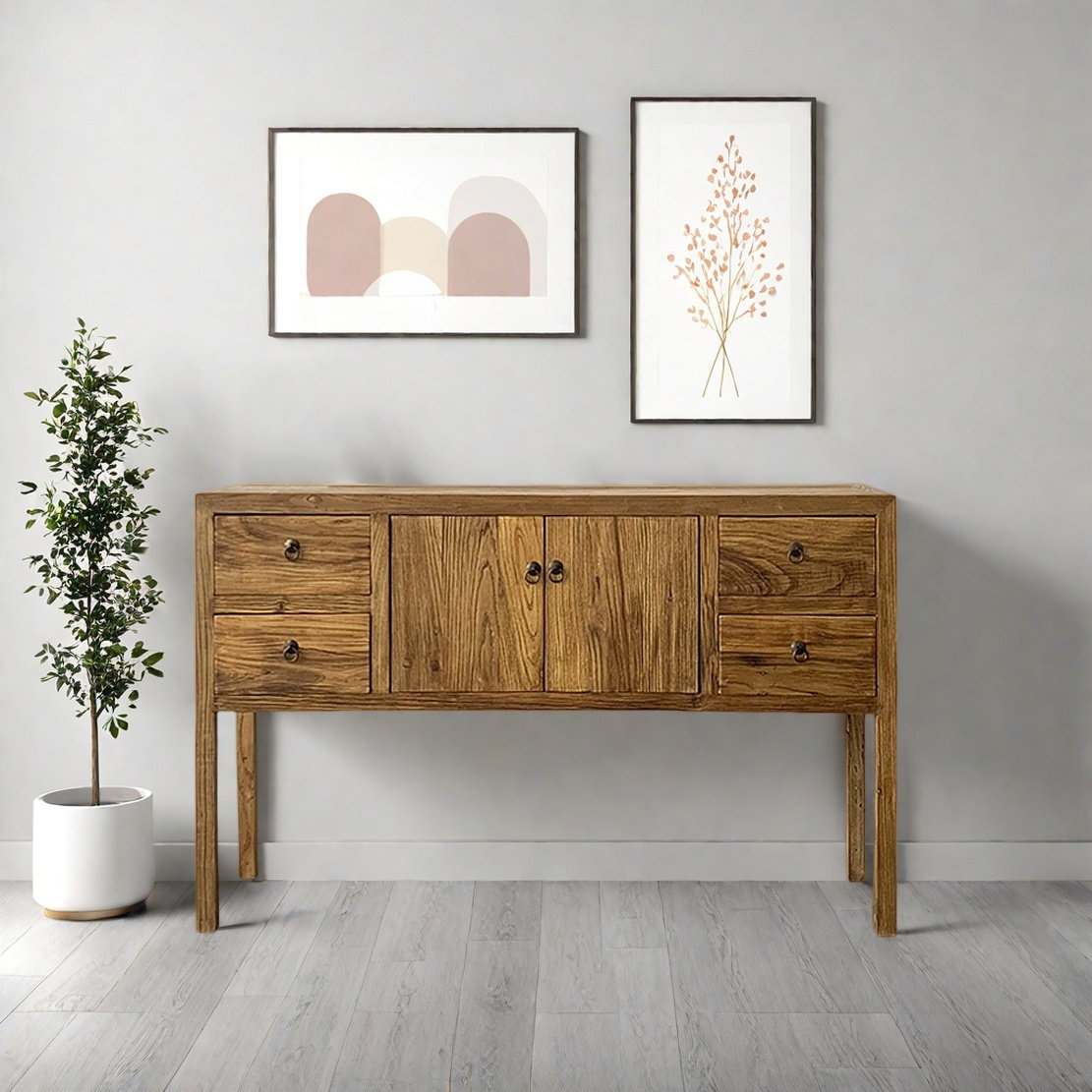 interanest Modern Nostalgic Style Solid Wood Console Table - Wayfair Canada