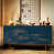 Bleu foncé / brun