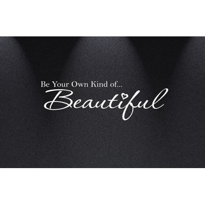 Text & Numbers Non-Wall Damaging Wall Decal