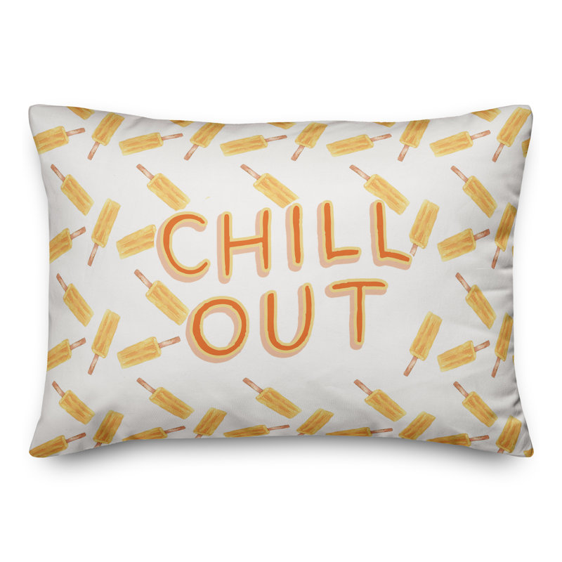 Chill Out Throw Pillow
