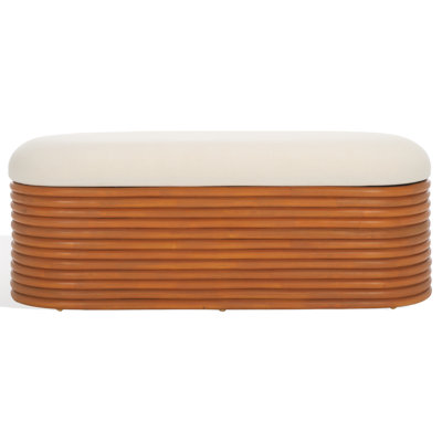 Bayard Rattan Storage Bench