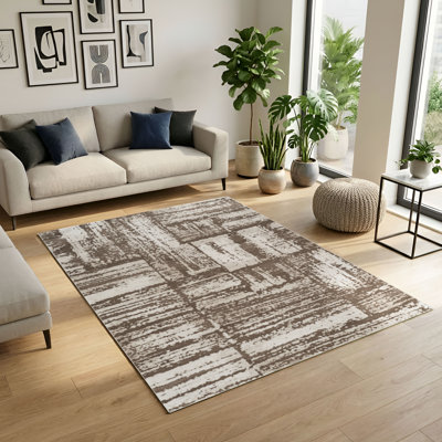 Tapis beige Caldwell