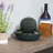 Donlon Modern Green Ceramic Tabletop Water Fountain with Orb