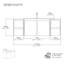 Meuble-lavabo simple 54 po avec lavabo en céramique et conception sans poignée-132948275-132948281