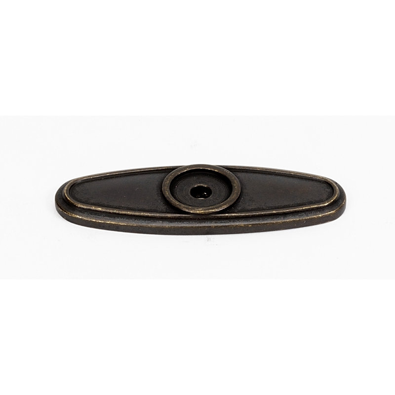 Classic Traditional Metal Knob Backplate, Barcelona