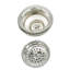 3-1/2" Wing Nut Style Kitchen Sink Drain Basket Strainer-105013602