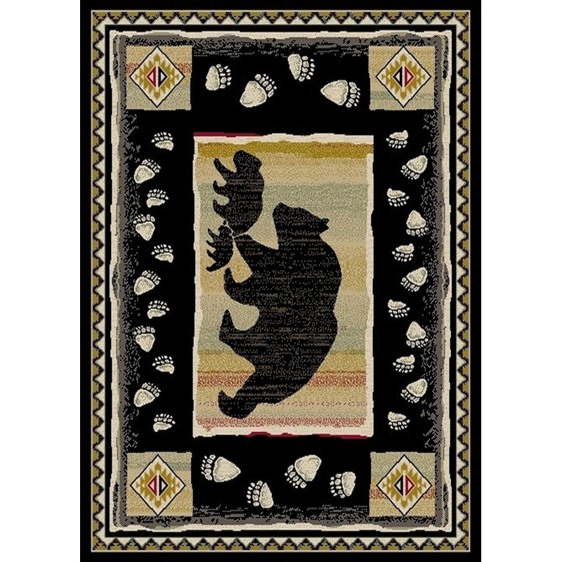 Tapis Haysi Southwestern, Rectangle 7 pi 10 po x 9 pi 10 po
