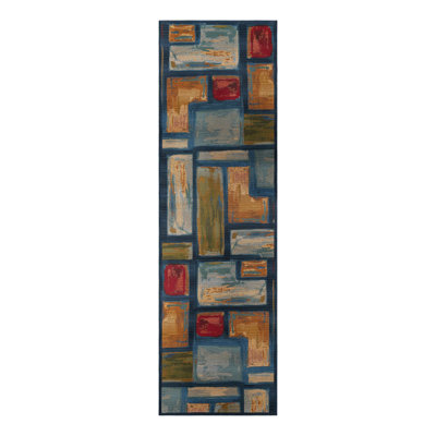 Tapis intérieur / extérieur bleu Merrimac
