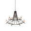 Lustre géomatique à 15 lumières Octavia