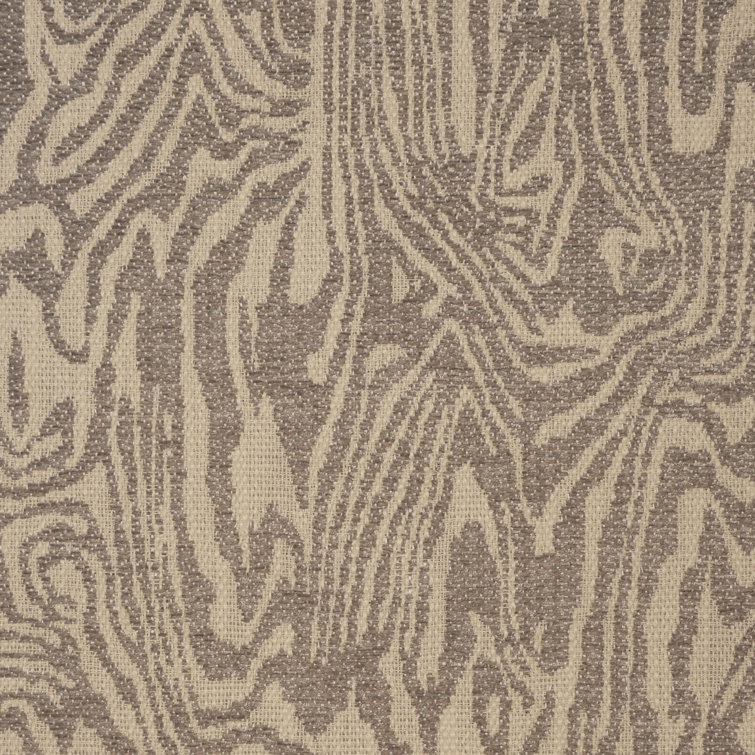 Top Fabric Zebrawood-Nootka Jacquard Upholstery Fabric & Reviews | Perigold