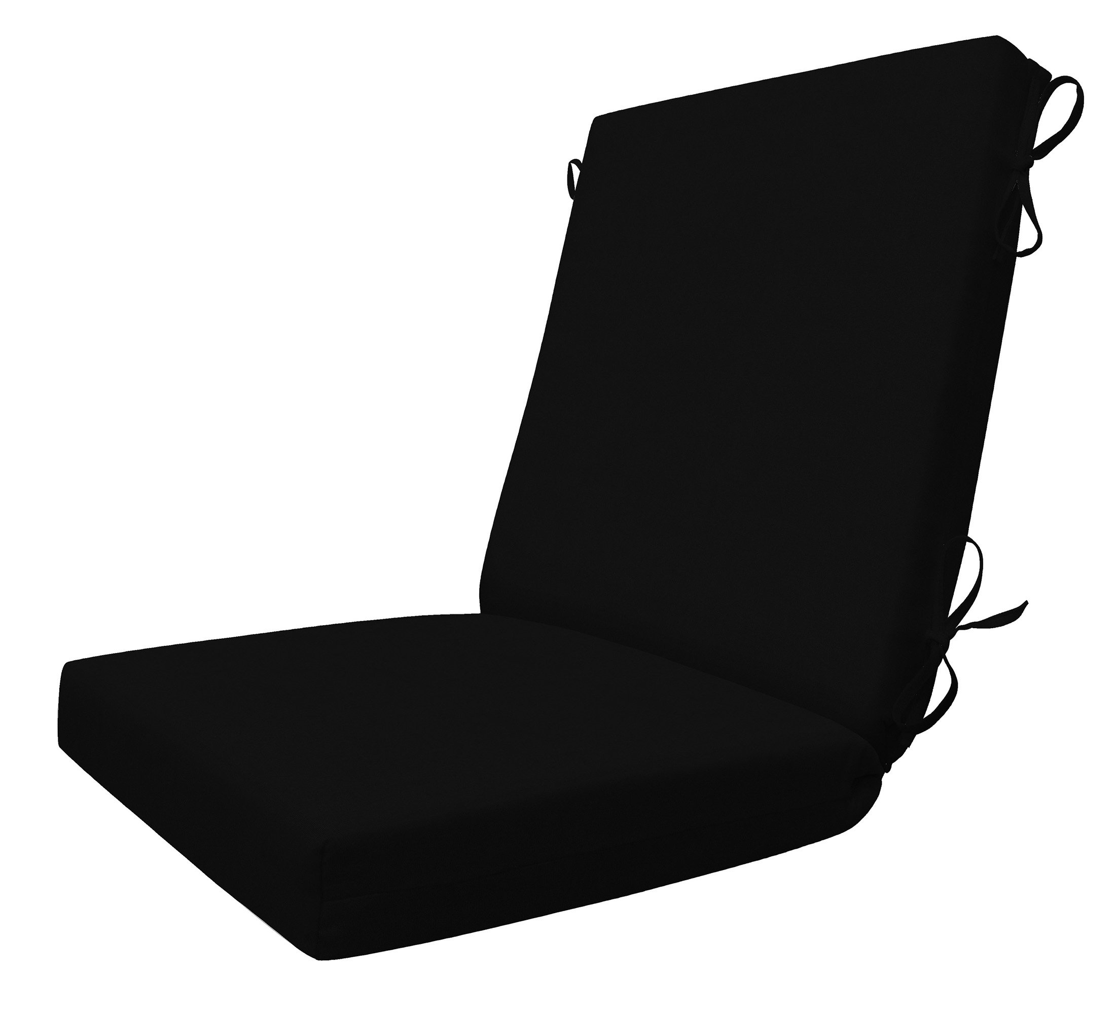 Winston Porter Cesur Sunbrella Outdoor High Back Dining Chair Cushion
