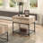 Jeroen Marble Top End Table with Storage
