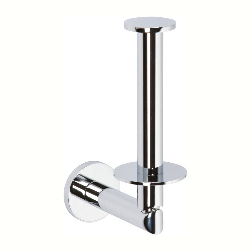 Sine Spare Toilet Paper Holder, Polished chrome