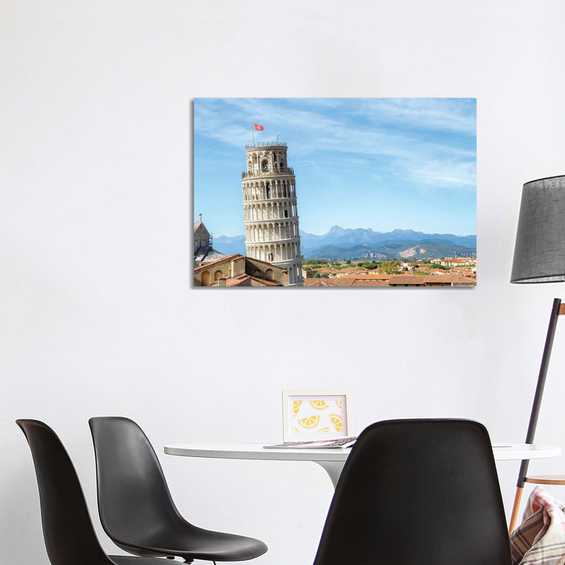 Leaning Tower Of Pisa, Italy by Jan Becke - Wrapped Canvas Print, 101.6 cm H x 66.04 cm W x 1.91 cm D