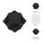 Textured Geometric Orb, Black-1209314499