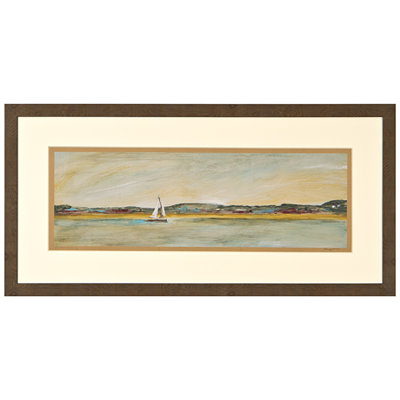 Distant Waves Print by Daughdrill