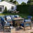 5-Person Sofa Seating Group With Fire Pit Table-1257231722-1257231725